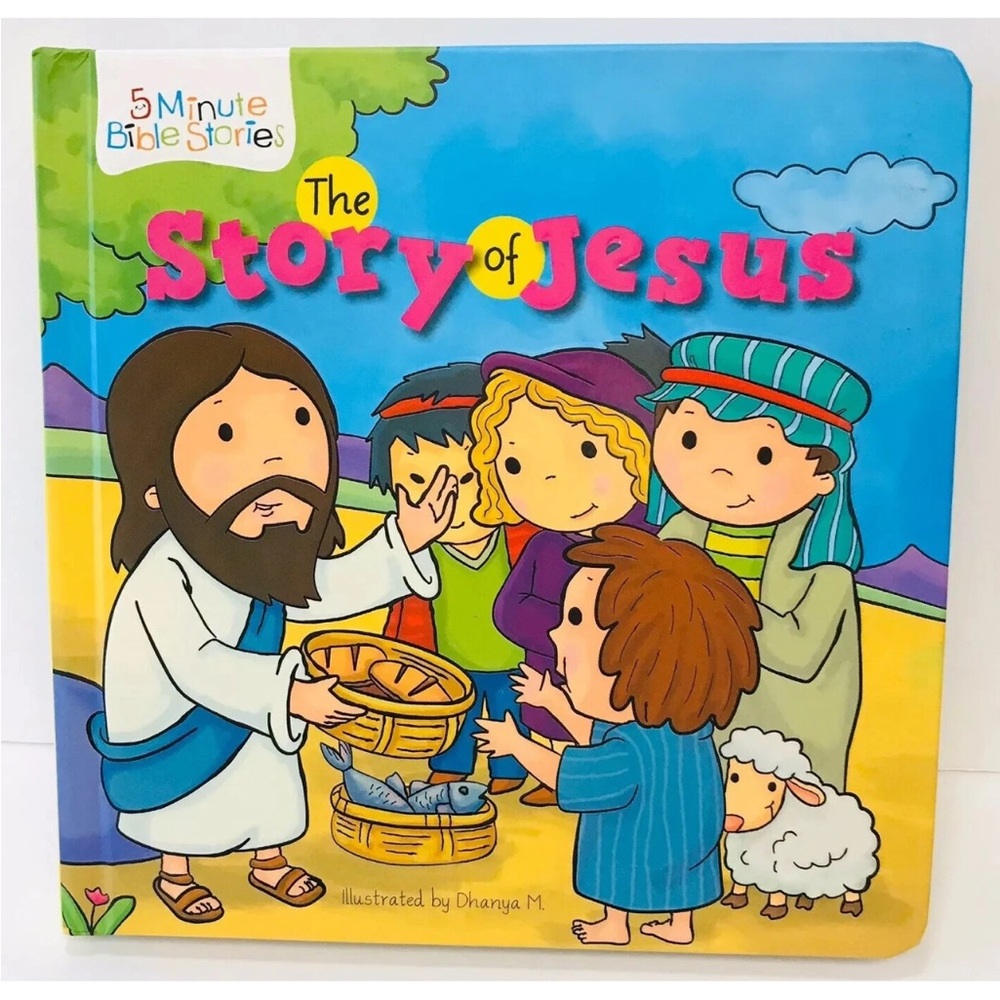 STORY OF JESUS (5 MINUTE BIBLE STORIES) By Flowerpot Press